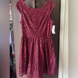 Speechless Red Sequin Formal Party Prom Dress Size 6
